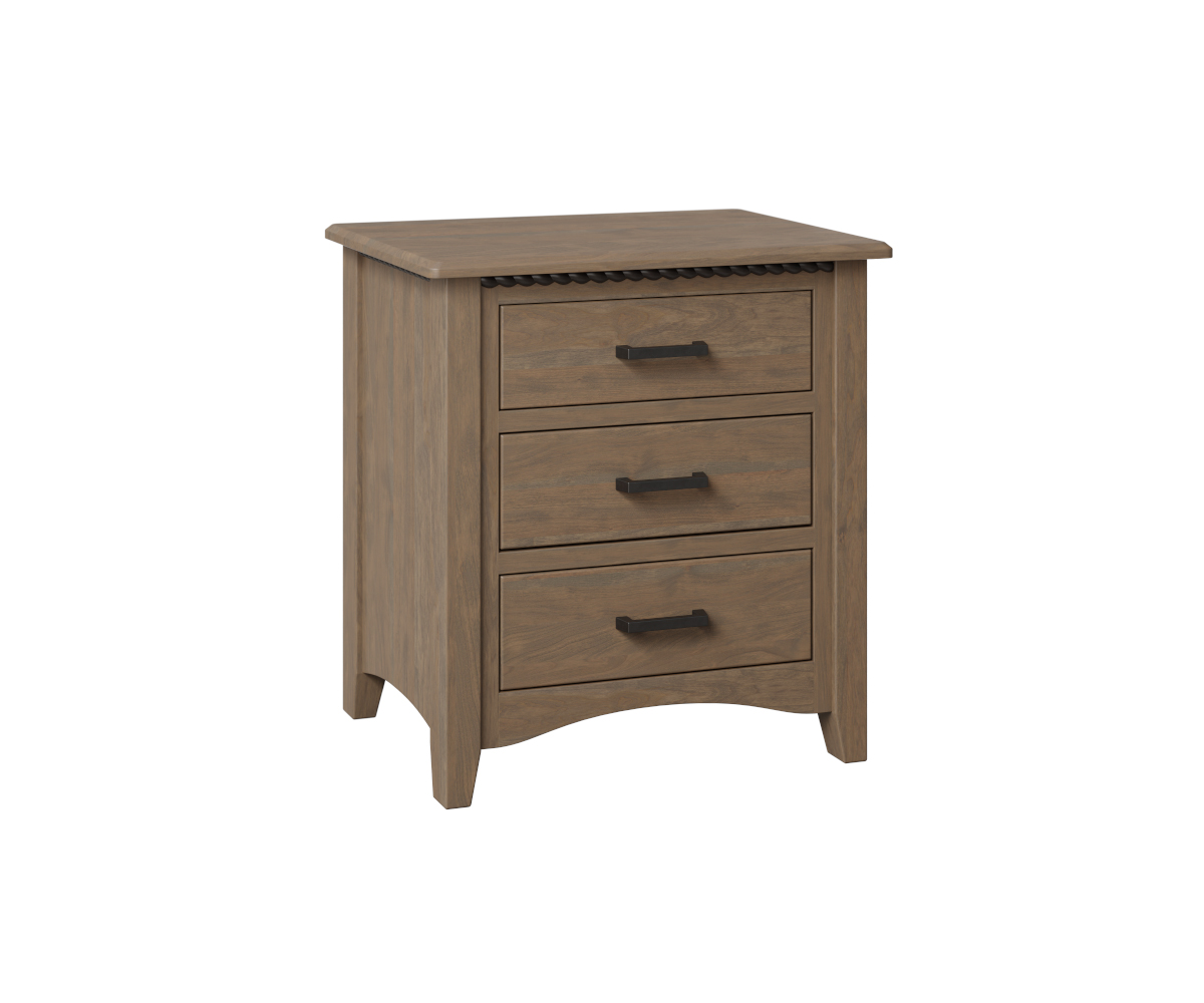 Marie 3 Drawer Nightstand - Shore Casual Furniture