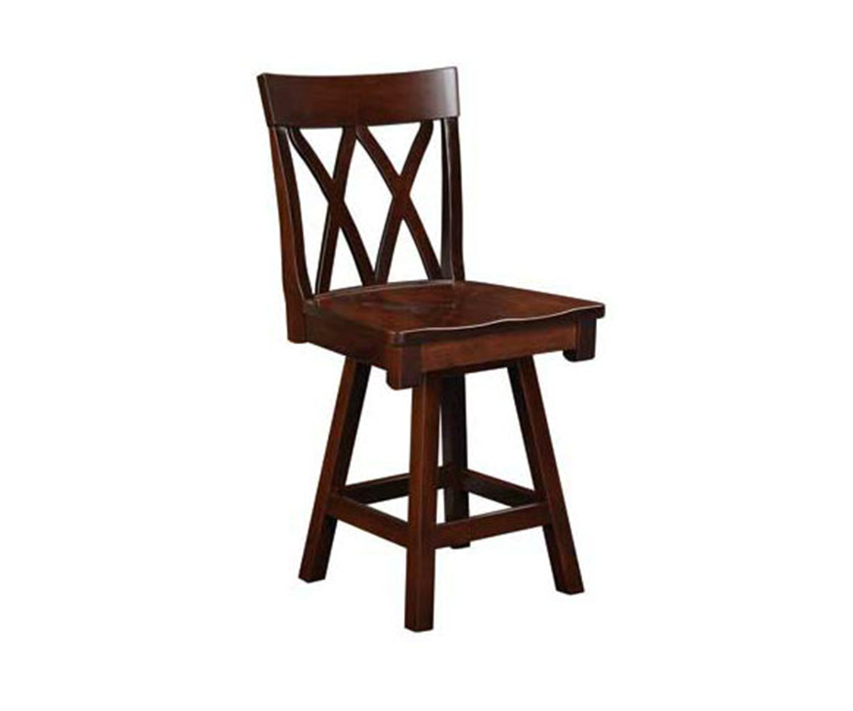 Double X Back Bar Stool Shore Casual Furniture