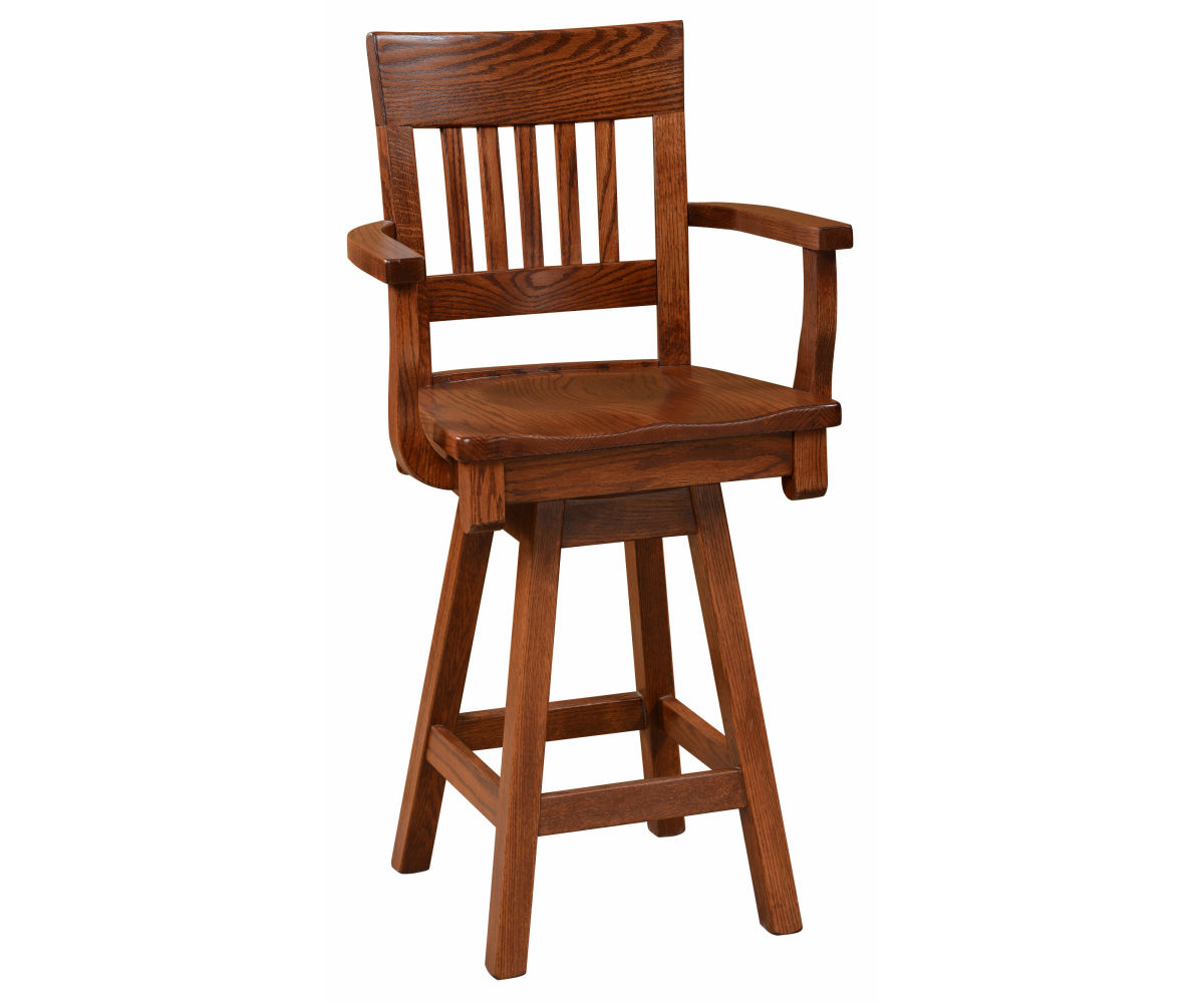 Ottawa 24" Swivel Bar Stool Shore Casual Furniture