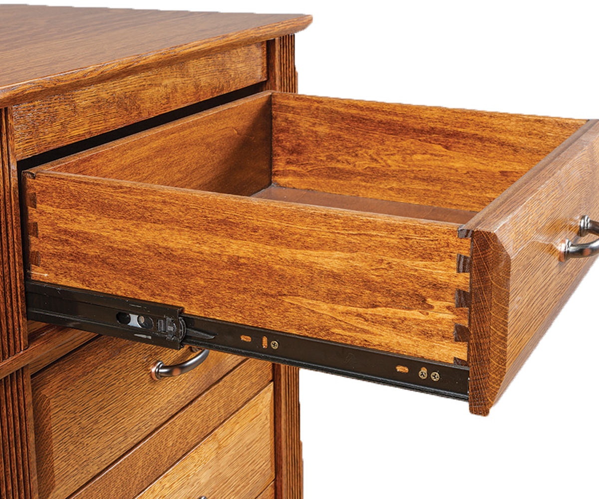 Arlington Three Drawer Nightstand - Image 2