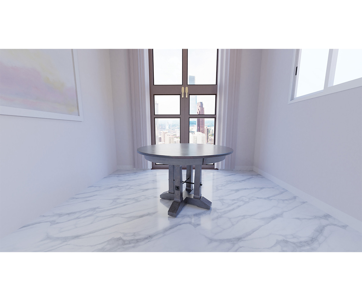 Carla Elizabeth Single Pedestal Table - Image 2