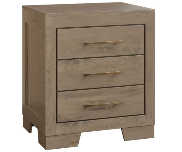 London 3 Drawer Nightstand