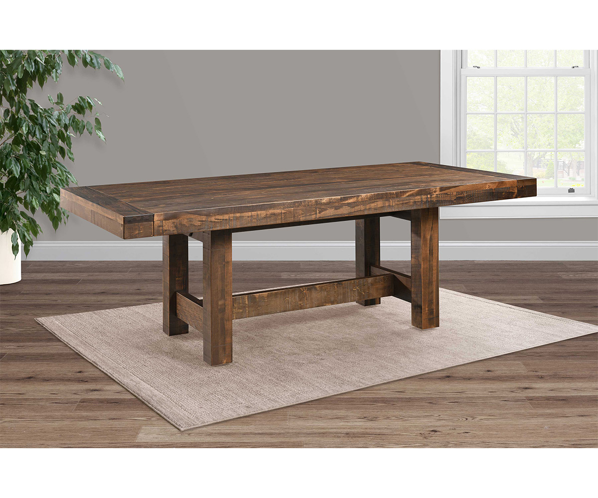 Panda Double Pedestal Table - Image 2