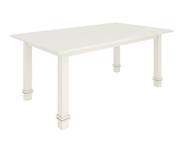 Stick Grooves Leg Table