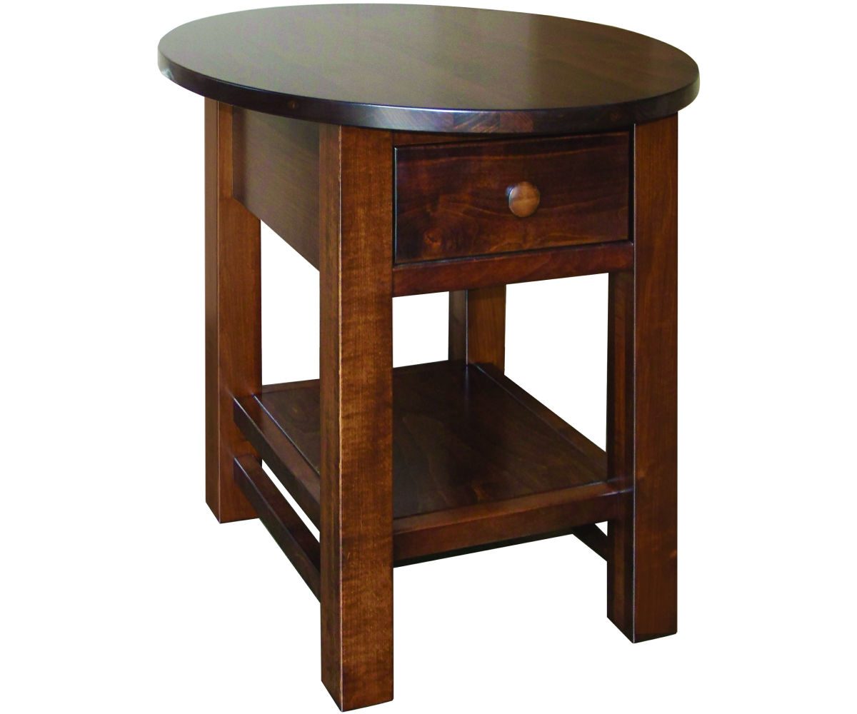 Cabin Creek Oval Top Table