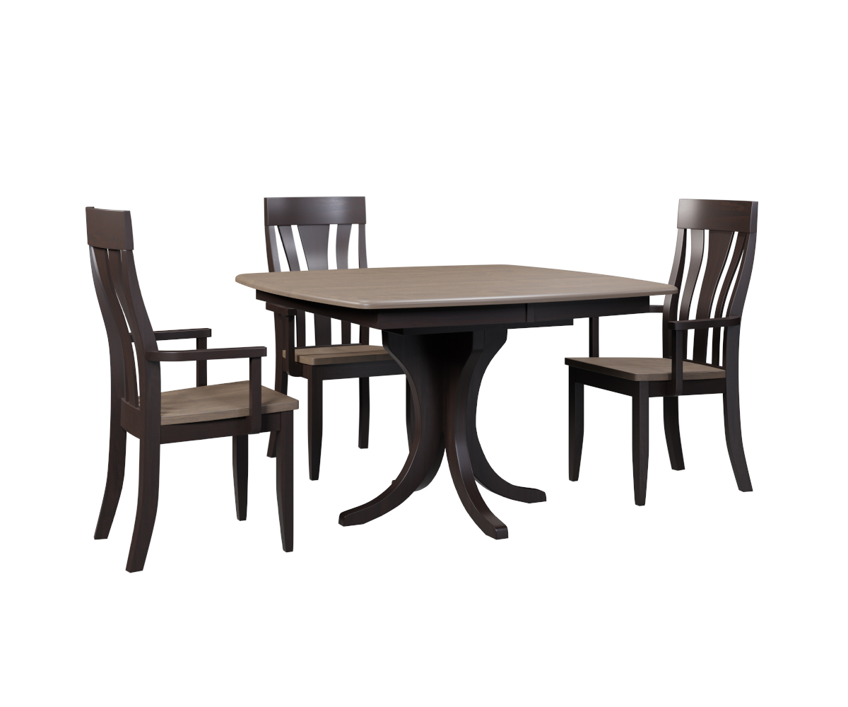 Hudson Single Pedestal Table - Image 2