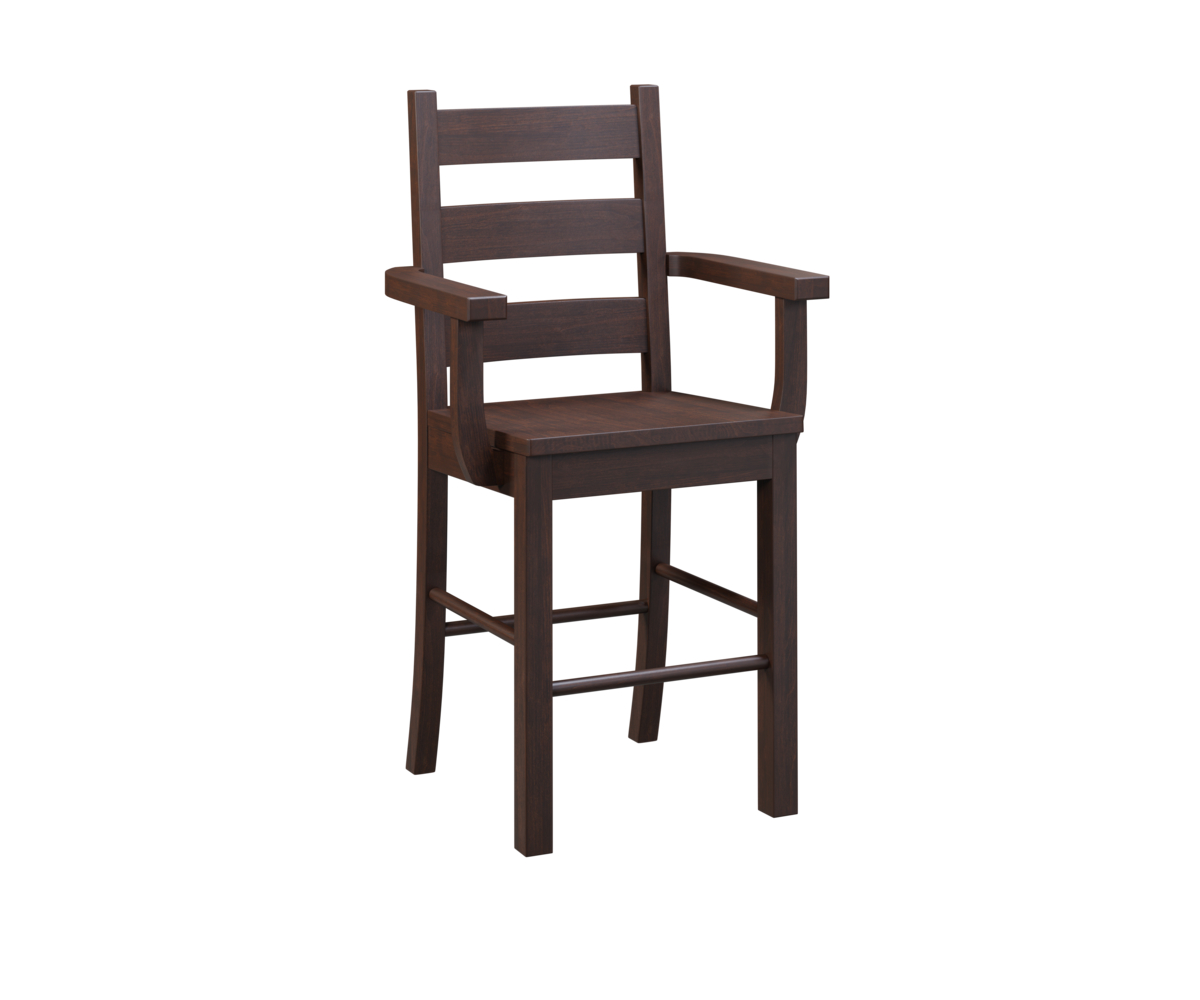 Retro 24" Bar Chair - Image 2