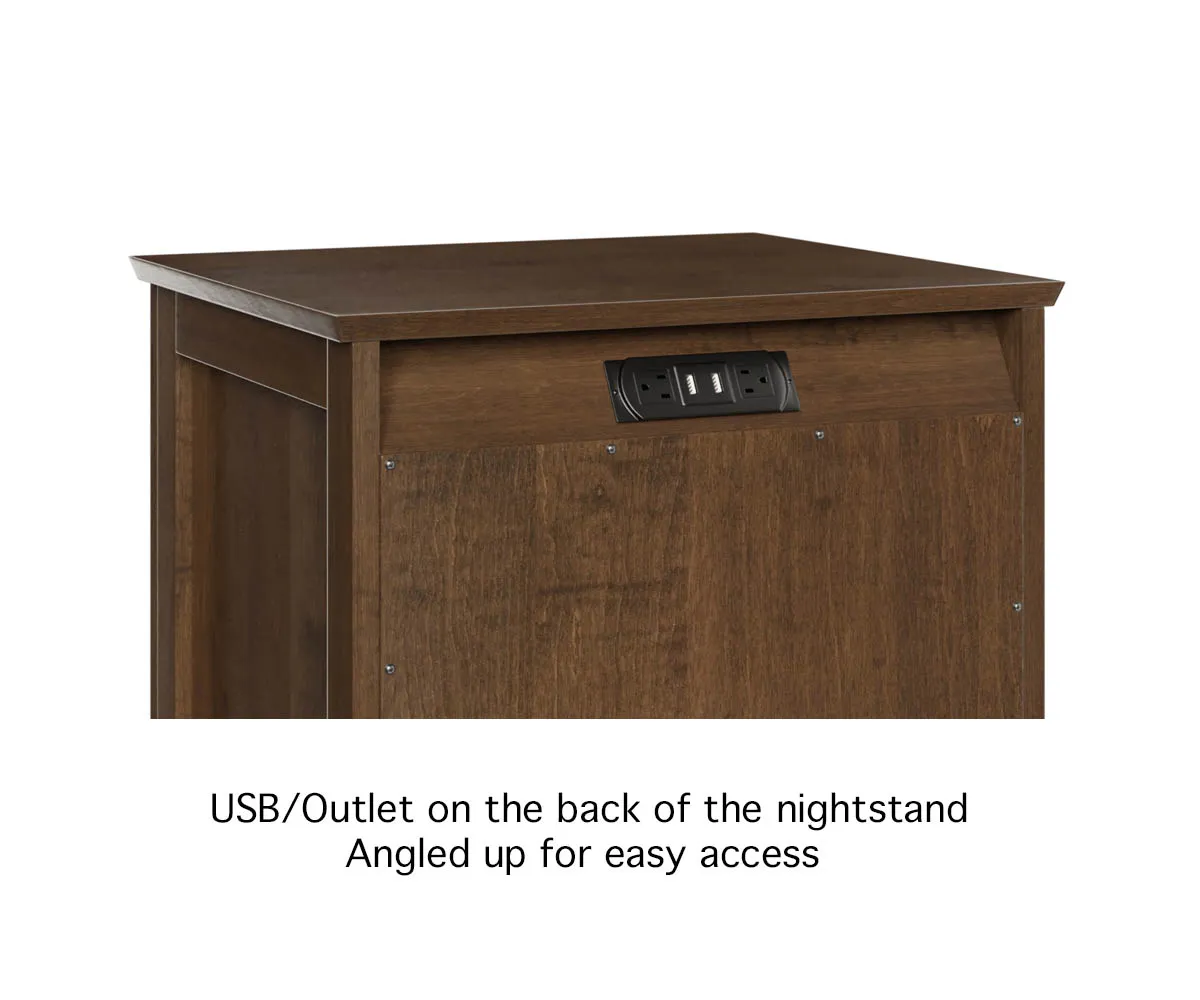 Berkshire 3 Drawer Nightstand - Image 4