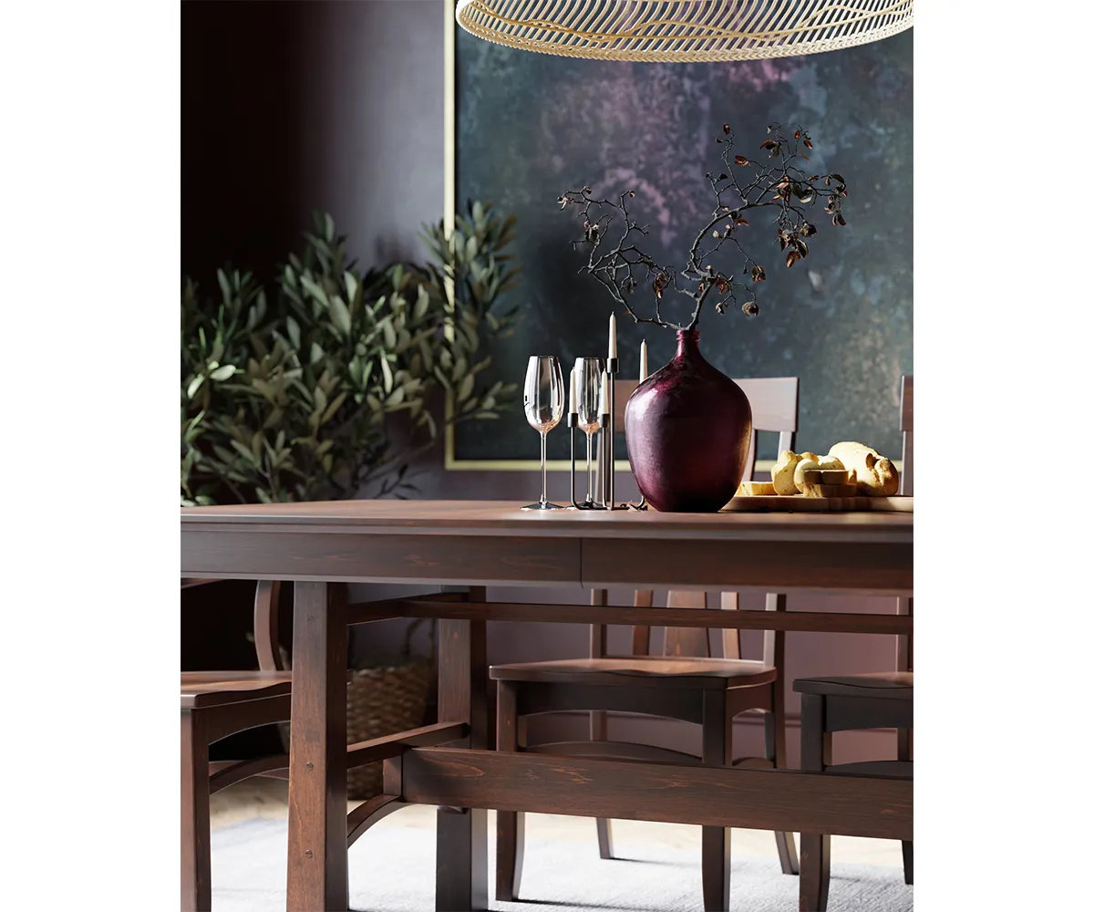 Bridgeport Trestle Table Collection - Image 3