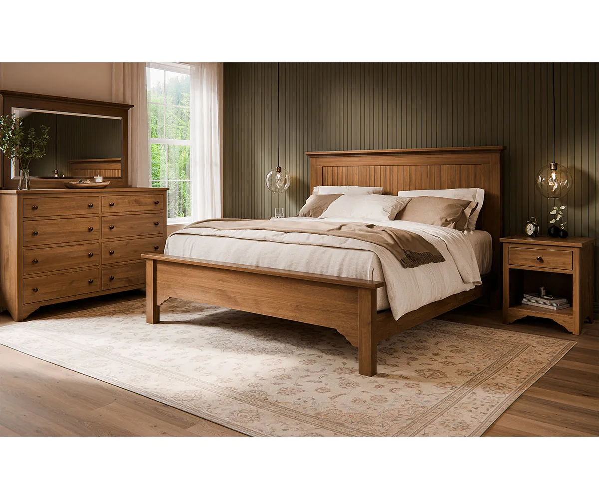 Heritage Farmhouse Bed with Side Storage - Image 2