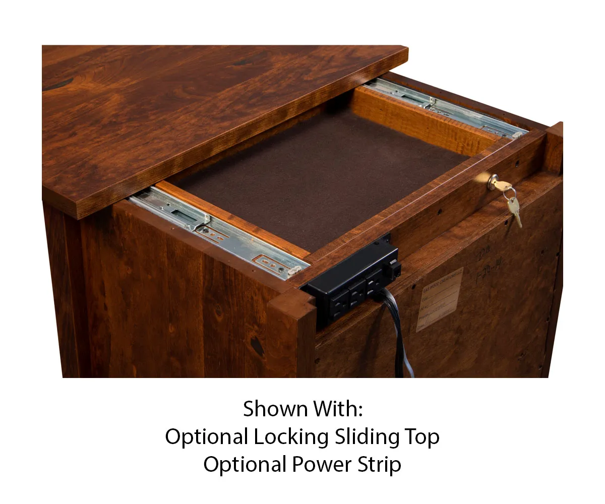 Phoenix 3 Drawer Nightstand - Image 4