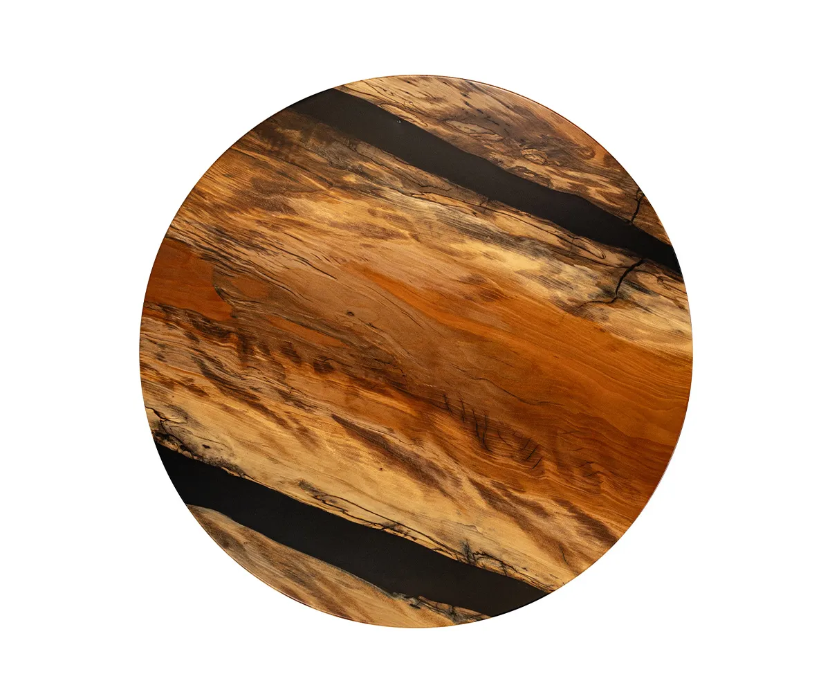 Black Spalded Sycamore Slab - Image 2